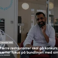 New system to replace the small restaurants’ bag with invoices: Entrepreneurs focus on customers’ bottom line and believe in billion potential (danish)